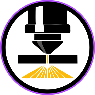 a machine that is cutting through a piece of paper découpe laser