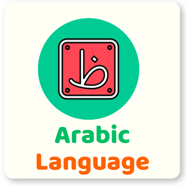 Grade-level appropriate Arabic class utilizing specialized Arabic curriculum in teaching non-native 