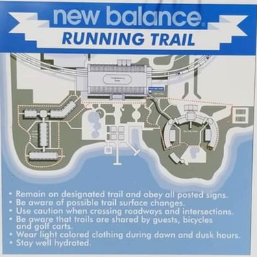 Contemporary Resort Running Trail