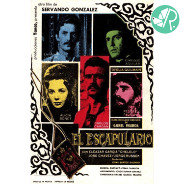Portada y calificación del El Escapulario.