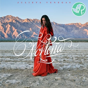 Portada y calificación del disco Norteña de Julieta Venegas.