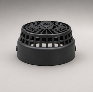 PVC COWL, PLASTIC COWL, VENT COWER