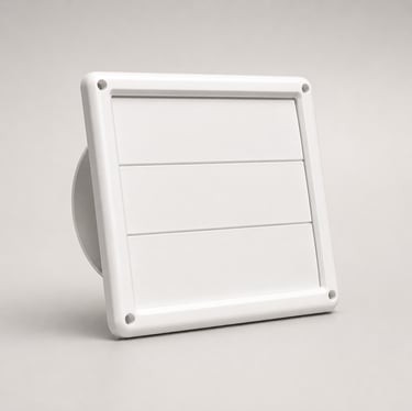 LOUVER, EXHAUST COVER