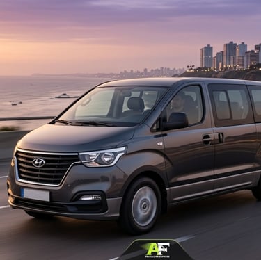 Alquiler de Vans y Minibús con chofer para transporte de grupos, eventos corporativos y turismo