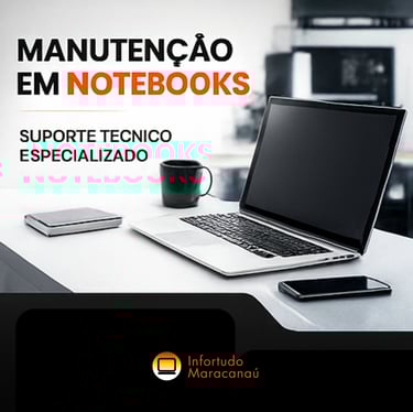 manutenção em notebook