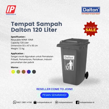 tempat sampah 120 liter