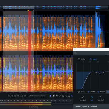 Audio editing, podcast editing and more: Click to explore