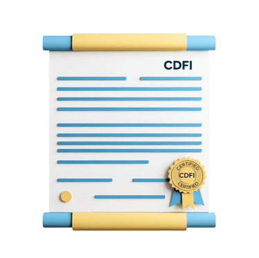 CDFI Certification with CDCG Community Development Consulting Group
