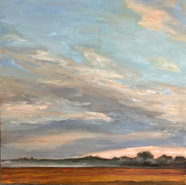 Morning Fog - Painting by Catherine Bagnell Styles