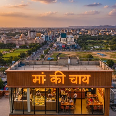 Raipur chai franchise city landscape Chhattisgarh entrepreneurial opportunity