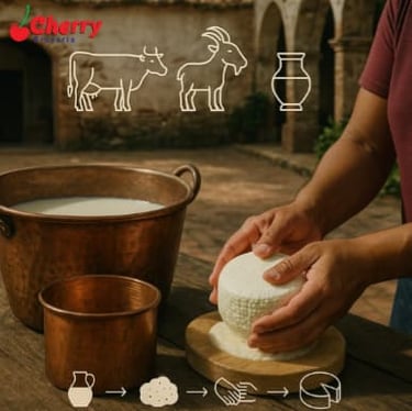 Origen y producción quesos artesanales