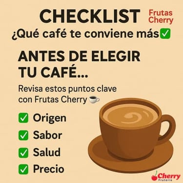 Comparativa de tazas de café orgánico y convencional
