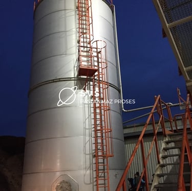 paslanmaz stok tankı