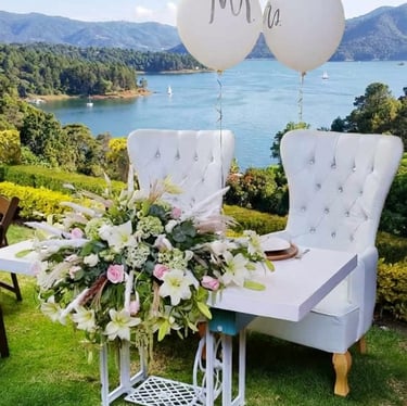 Mesa de novios Singer