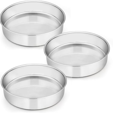 3 cake pans