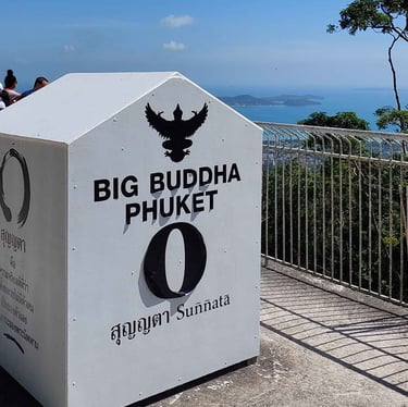 thailand phuket big buddha mile marker
