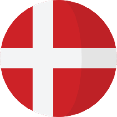 a flag of the danish flag of the country of denmark