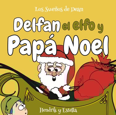 delfan el elfo y papa noel