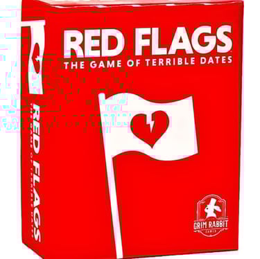 Red Flags: The Game of Terrible Dates | Funny Card Game/Party Game for Adults, 3-10 Players