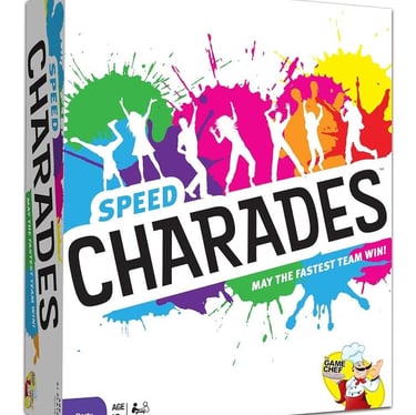Speed Charades Party Game - Charades Board Game - Includes 1400 Charades - Perfect for Groups