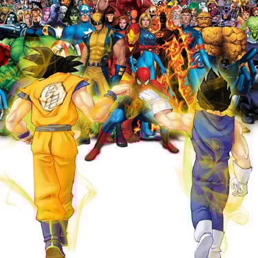 Univers Manga, Marvel, Dc Comics