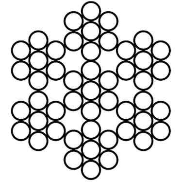 cavo di acciaio 7x7