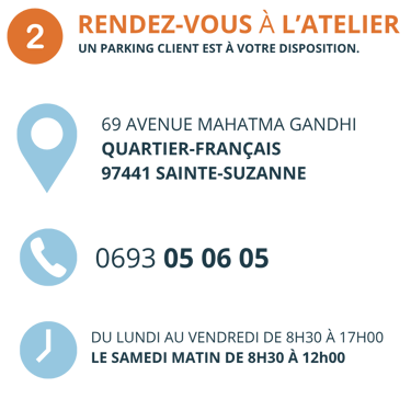 adresse et horaires de l'atelier de repassage