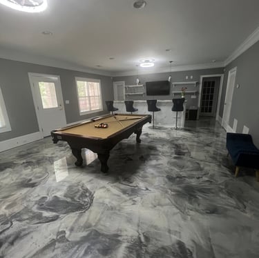 Metallic Floors