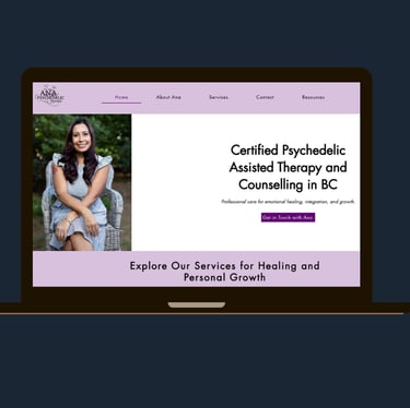 Ana Psychedelic Assited Therapy by Ticos Digital