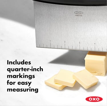 OXO Good Grips Stainless Steel Bench Scraper & Chopper