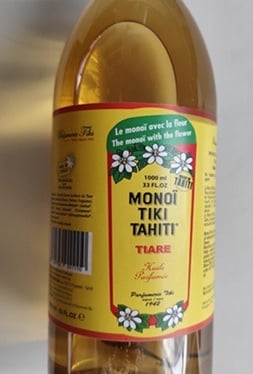  bouteille d'huile de massage Monoi de Tahiti pour la relaxation