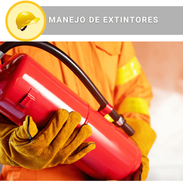 Curso de manejo de extintores con constancia DC-3 STPS - Solicita información en WhatsApp