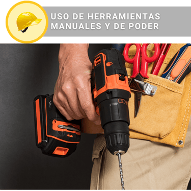 Curso de uso de herramientas manuales y de poder con constancia DC-3 STPS - Solicita información 