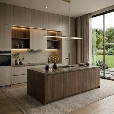 Modern Contemporary Kitchen Ideas 2026: Organic & Earthy Design Guide
