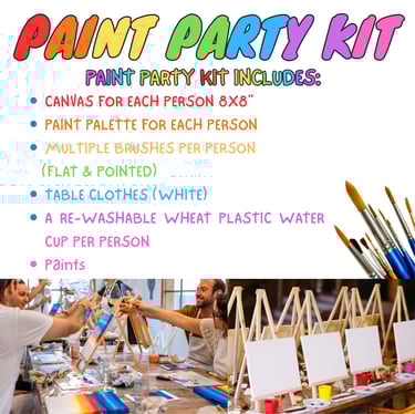paint party kits diy paint party