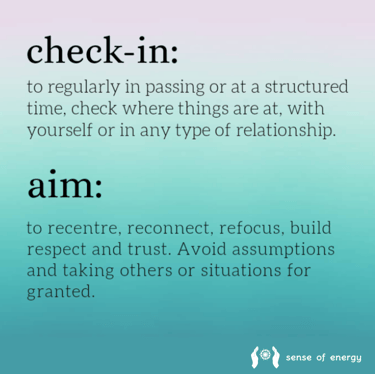 definition of checking in