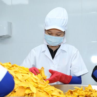 quality inspection-dried product