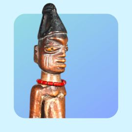 Zbyszek  and Priscilla Plocki Ibeji Twin Figure of yoruba from Nigeria Ilorin 4