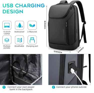 Travel smart backpack