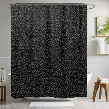 Black Shower Curtain