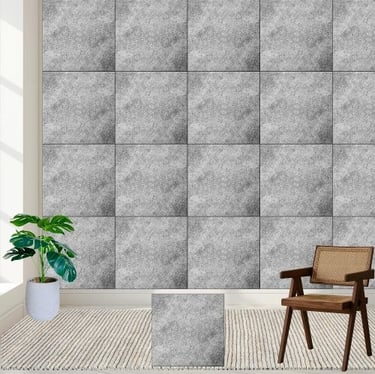 Grungy Gray Concrete Texture Ceramic Tile