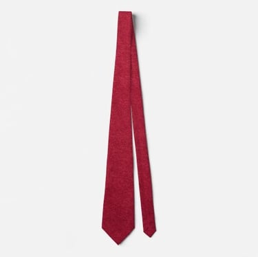 Timeless Crimson Neck Tie a Must Have for Men