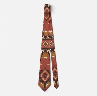 Southwestern Boho Neck Tie