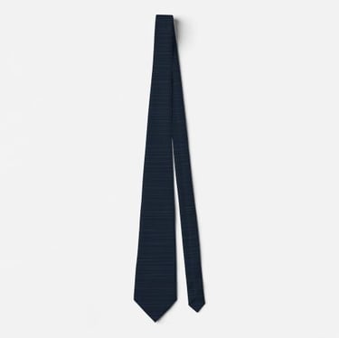Modern Navy Blue & Gold Geometric Diamond Mens Neck Tie