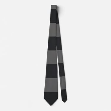 Bold Geometric Squares Neck tie