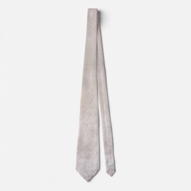 Artistic Worn Texture Neutral Tone Neck Tie