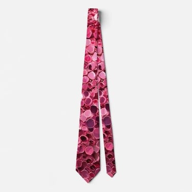 Glitter Pink Sequin Neck Tie