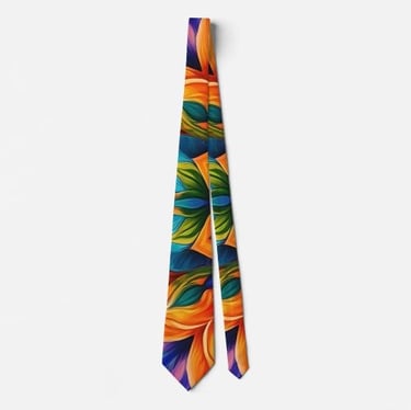 Bohemian Spirit Mandala Neck Tie