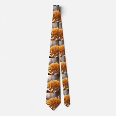 French Fries Platter Neck Tie