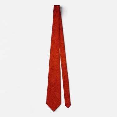 Rich Crimson Red Texture Neck Tie